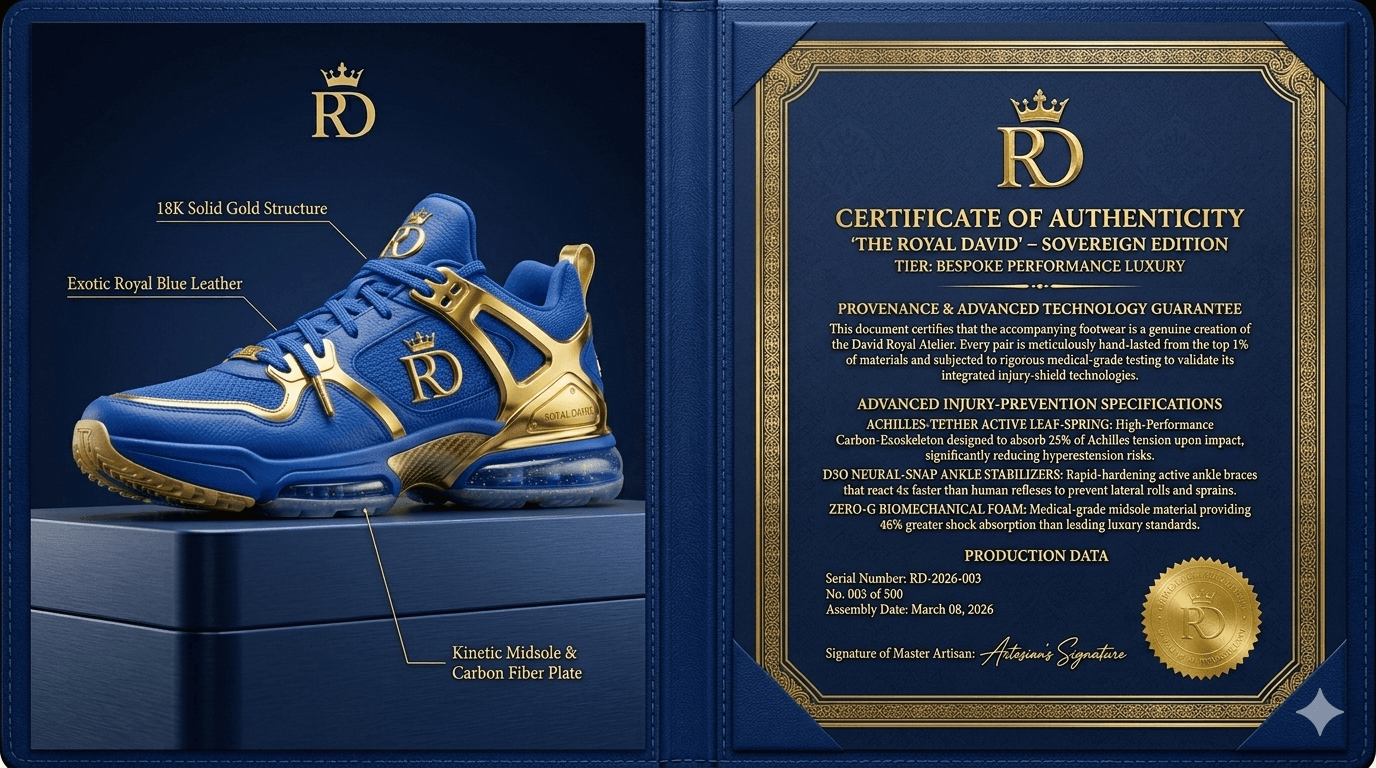 Sovereign Sneaker — Royal Blue